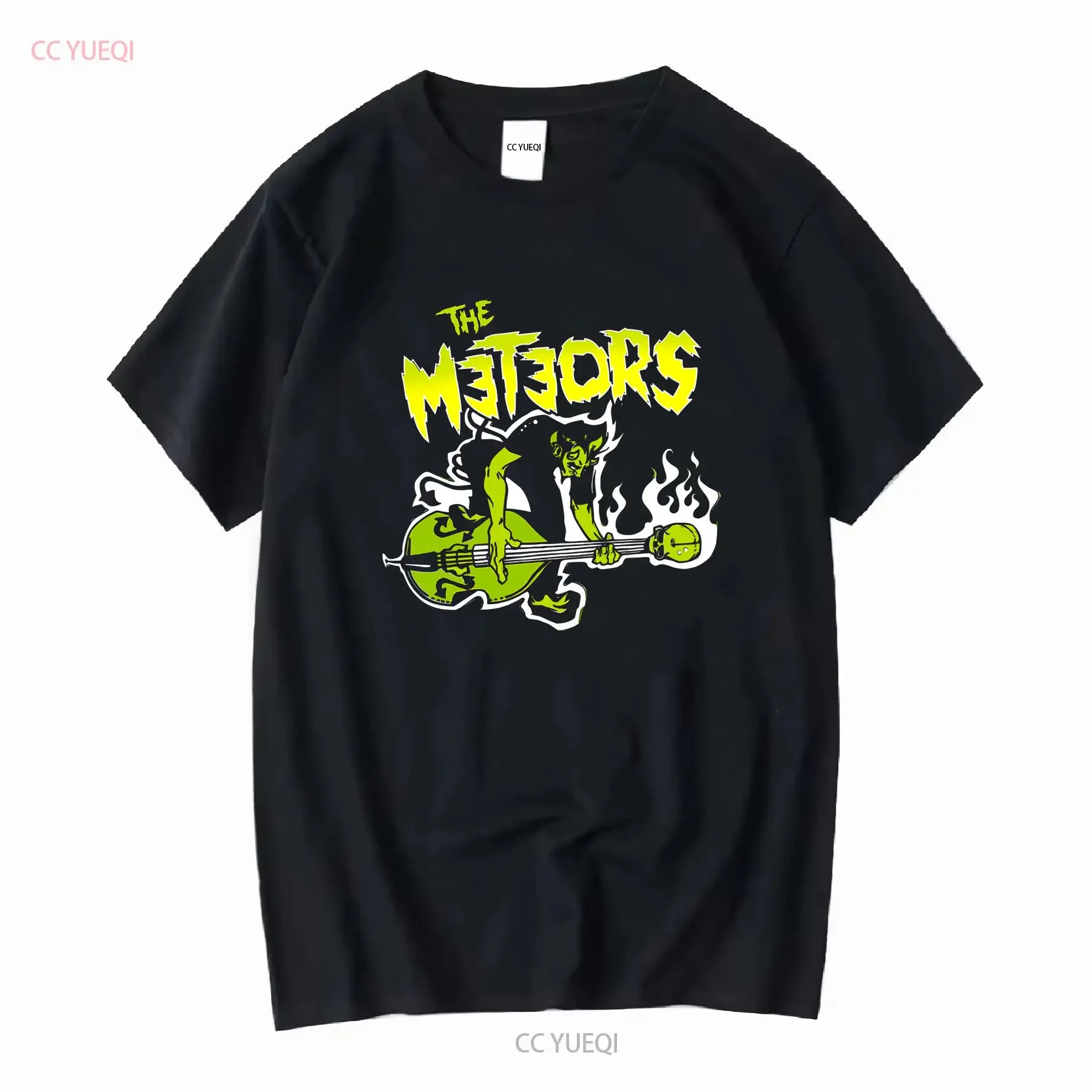 Camiseta clásica limitada The Meteors Powder Pain and Misery para hombre y mujer S 5XL de manga larga o corta vintage lavada