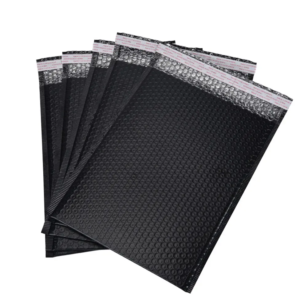 

5 Pcs Waterproof Bubble Mailer Bags Shockproof Envelopes Tear Resistance Storage Packaging Pouches