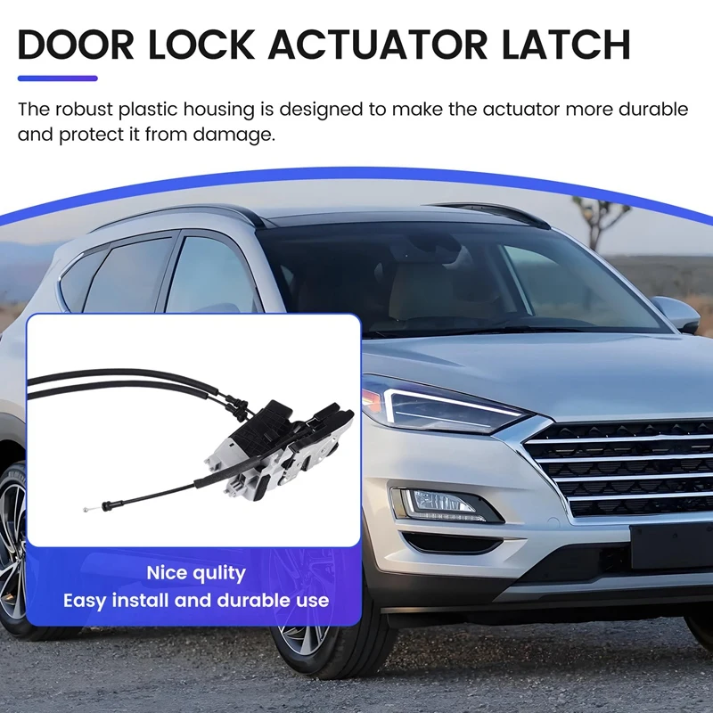 Left-Hand Drive Front Right Side Door Lock Latch Actuator For Hyundai Tucson 2016-2020 81320-D3000 81320D3000