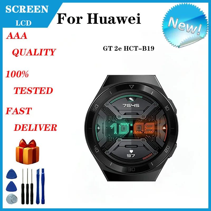 For HUAWEI Watch GT 2e HCT-B19 46mm LCD Screen Display Smart Watch Accessories Replacement And Repair Parts