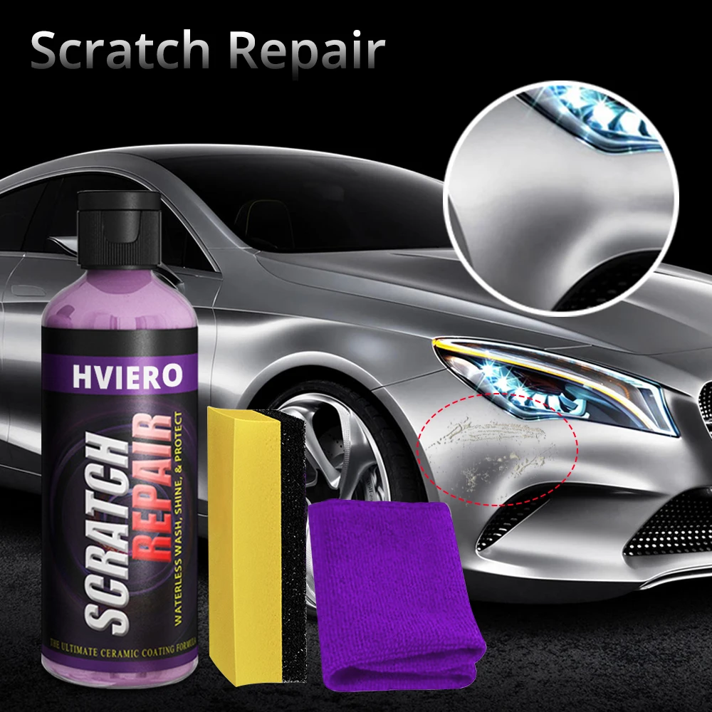 

Car Wax Scratchs Repair Agent Polishing Maintenance Decontamination Restore Shine Remover Auto Accessories Polish Paints 100ML