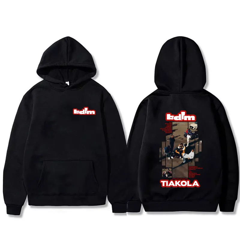 

Rapper Tiakola Bdlm Album Graphic Hoodie Men Women Hip Hop Fashion Pop Music Pullover Unsiex Vintage Oversized Fleece Hoodies