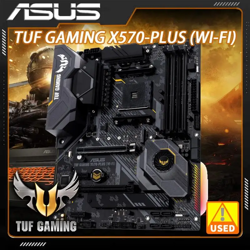 Go! x570 Motherboard ASUS TUF GAMING X570-PLUS(WI-FI) AM4 DDR4 Support Kit Ryzen 5 5600g AMD X570 128GB M.2 PCI-E 4.0 HDMI