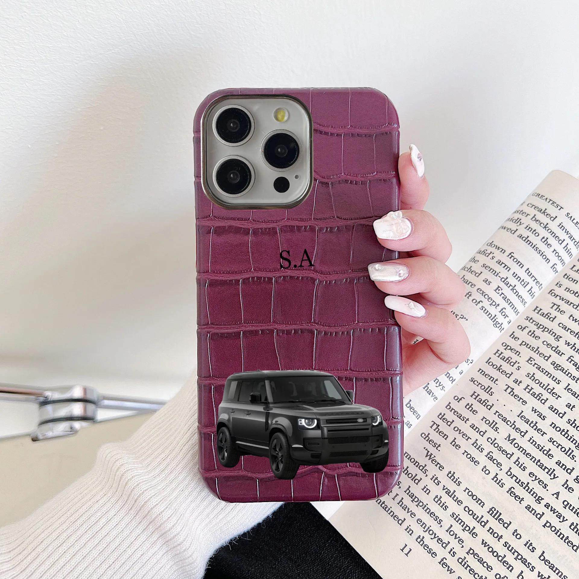 

Кожаный чехол на заказ для iPhone 16 pro 16 pro max 16 plus 15, 14, 13, 12, 11 Pro Max, чехол с гравировкой и буквами и инициалами