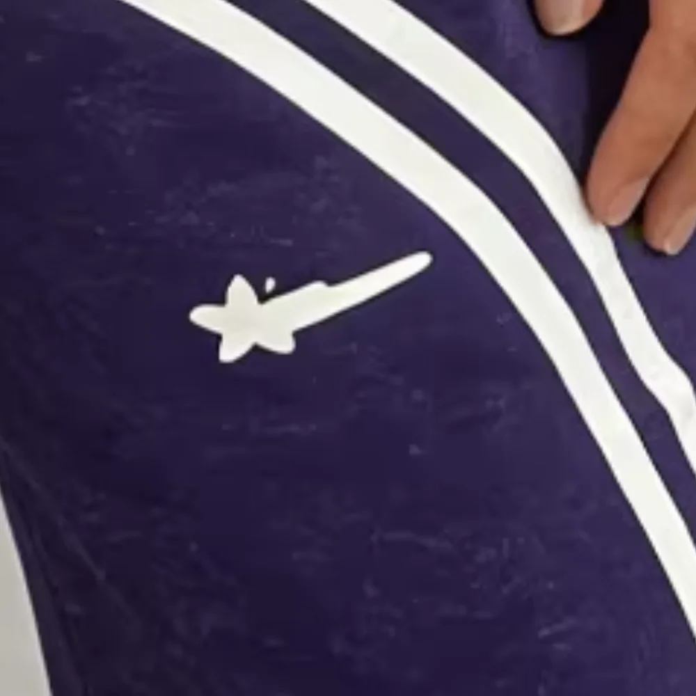 

Casual trend vintage wide leg pants American high street fashion men's and women's autumn zipper foot binding