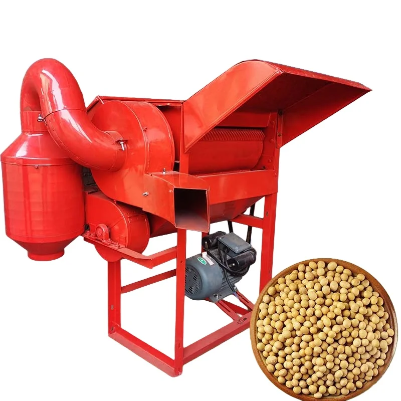 Diesel Electric Agricultural Machinery Thresher Machine Sorghum Rice Soybean Wheat Peanut New Used Condition Motor
