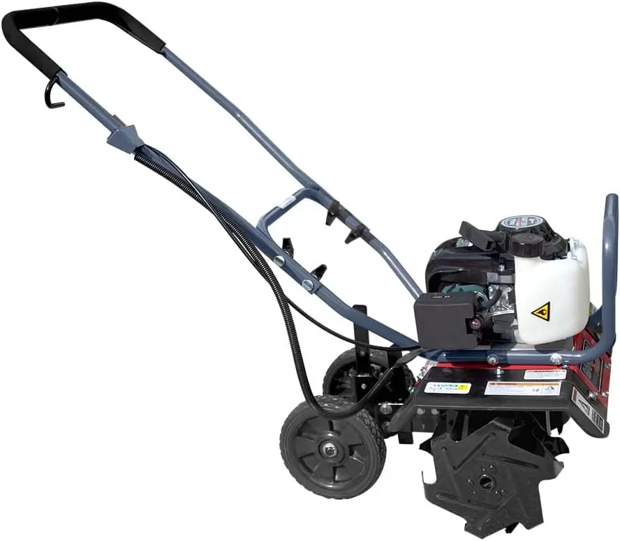 GardenTrax Multi-Function Tiller Gas Powered w/4-Cycle 40cc Mini Cultivator