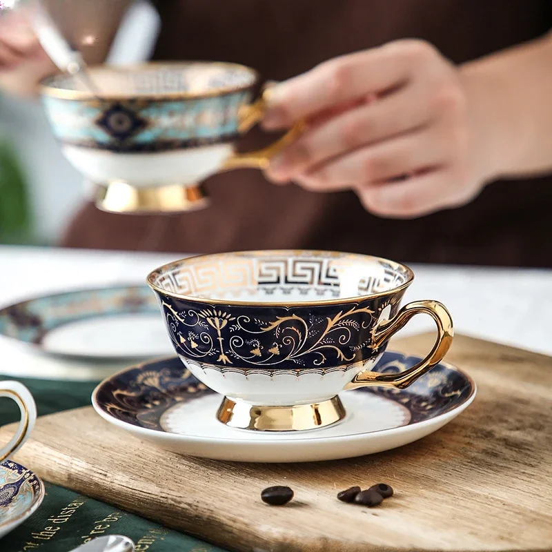 

Creative British Ceramic Cups, Court Coffee Afternoon Tea Cups, Household Tableware Sets, Gift Items