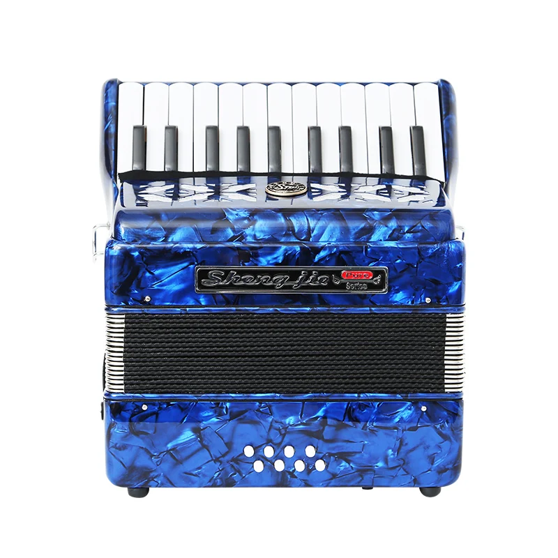 Beginner Accordion 8 Bass 22 Keys Children Adult Middle-aged and Elderly Entry Professional Playing Accordion