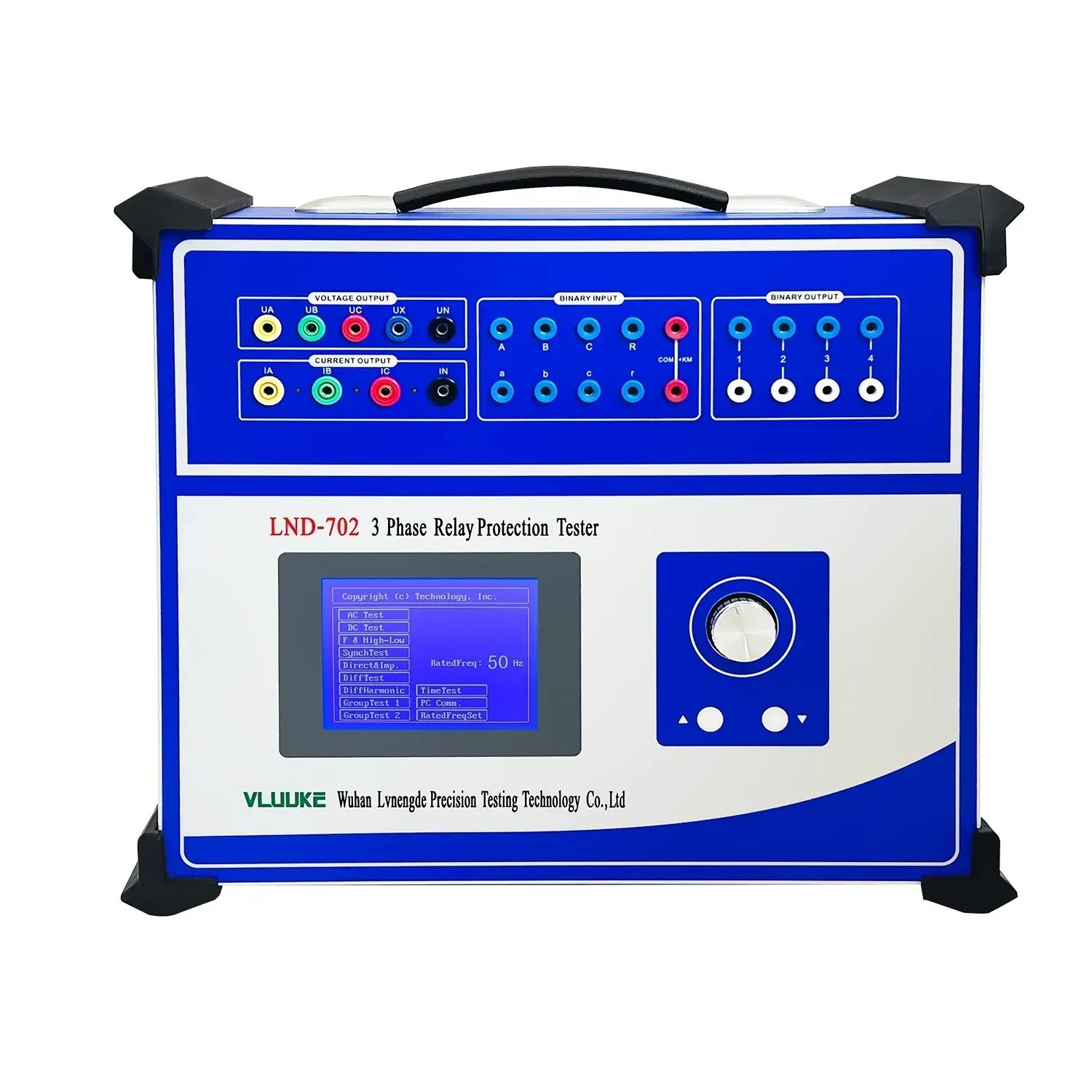 

VLUUKE 3 Phase Relay Protection Tester Three Phase Secondary Current Injection Relay