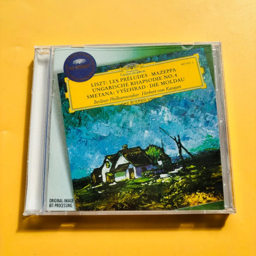 En stock, neuf, scellé, CD classique Orchestral Rhapsody Symphonic Poem, dirigé par Karajan, qualité sonore Hi-Fi