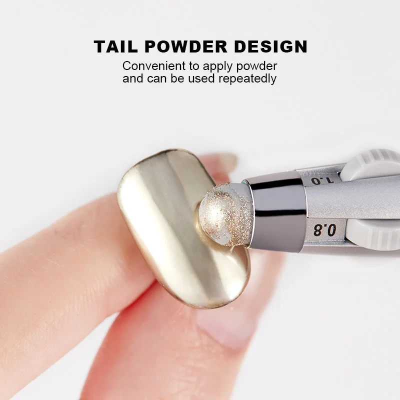 ปากกาแต่งแต้มแบบกดมัลติฟังก์ชั่น 5-in-1 Nail Art Dotting ปากกา พร้อมหัวเปลี่ยนได้ 4 หัว (มีหลายขนาด)