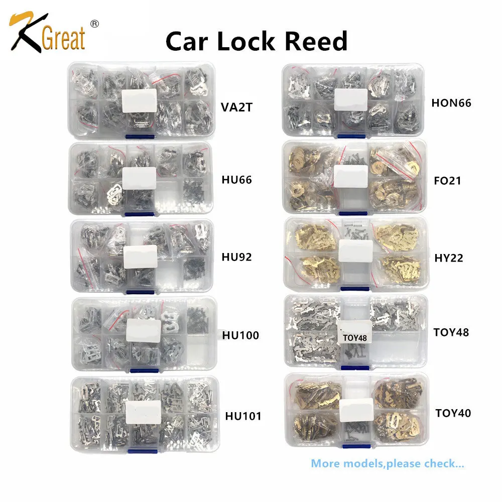 Schloss Reed Lock Platte für FO21 TOY43 TOY48 HY22 HU92 HU100 HU66 HON66 SIP22 VA2T für Honda/BMW/Toyota Auto Schloss Reparatur Zubehör – Detail 2