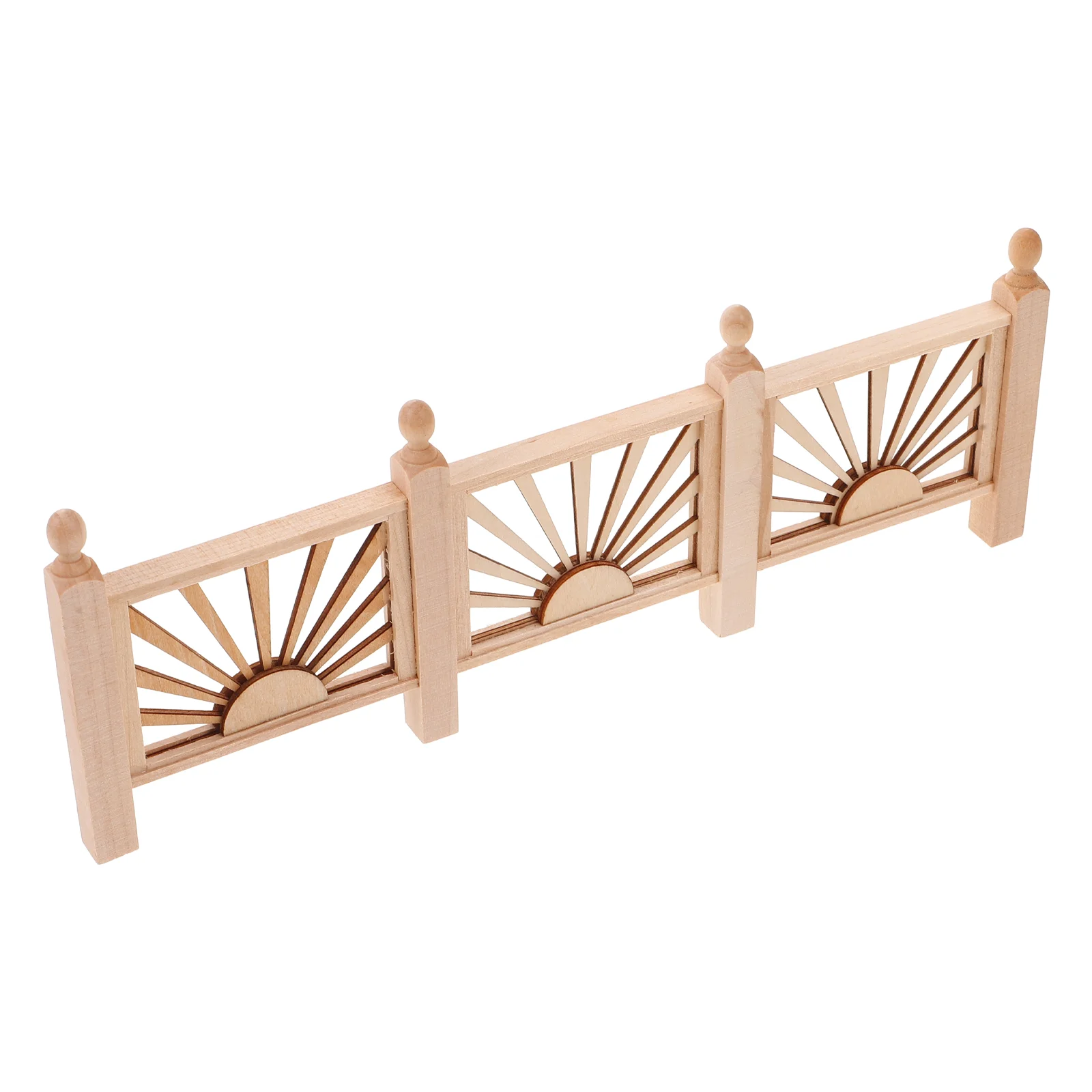 Balcony Mini Fence Miniature Epitome Railing Dollhouse Railings Kids Pretend Toy Toys Boys Small