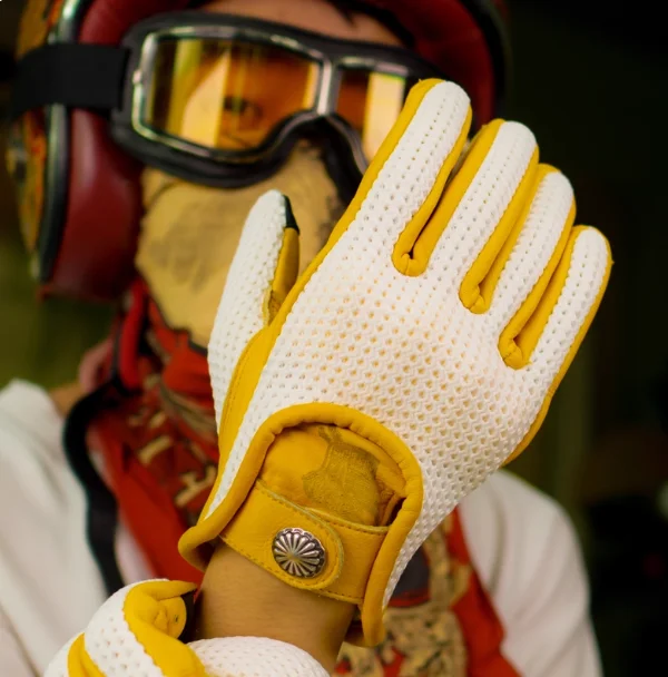 

Uglybros Retro Leather Motorcycle Gloves Men Women Moto Leather Cycling Winter Glove Motorbike Motorcross Gloves Touch Screen