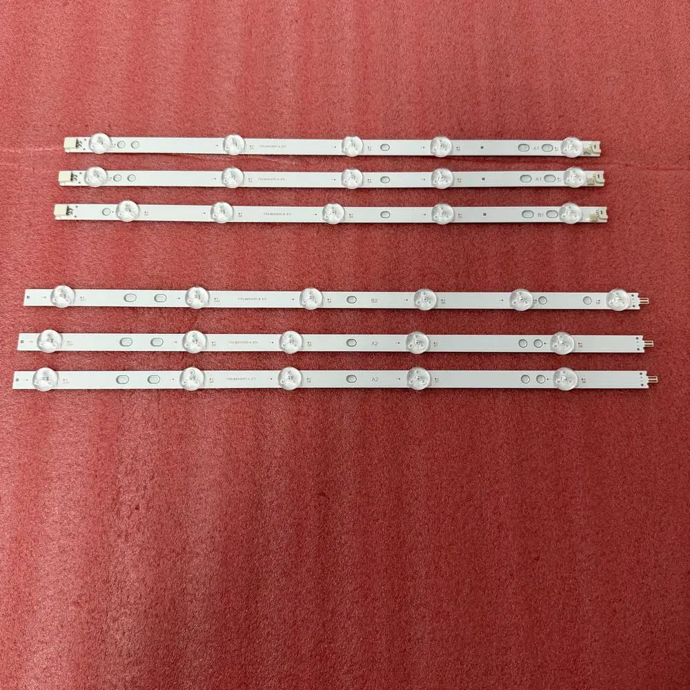 LED Strip For 17DLB43VER7-A LUXER LUX0143008 VES430QNDL-2D-N91 JVC LT-43CF890 E43UHDHDRS3Q 43HAK6150U Panasonic TX-43HX580B