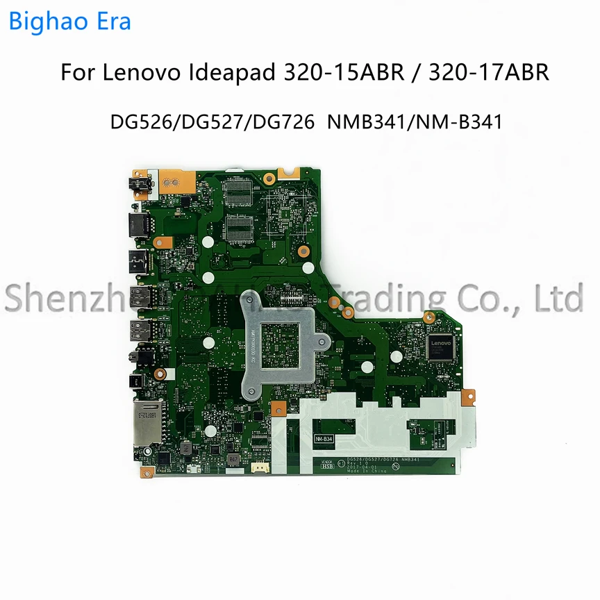 NMB341 NM-B341 For Lenovo Ideapad 320-15ABR 320-17ABR Laptop Motherboard With A10 A12 FX-9800 CPU 4GB-RAM DDR4 FRU:5B20P11116