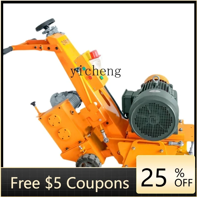 

ZZXL Electric Concrete Floor Milling Machine Asphalt Pavement Diesel Slag Removal Brushed Concrete Scabbler