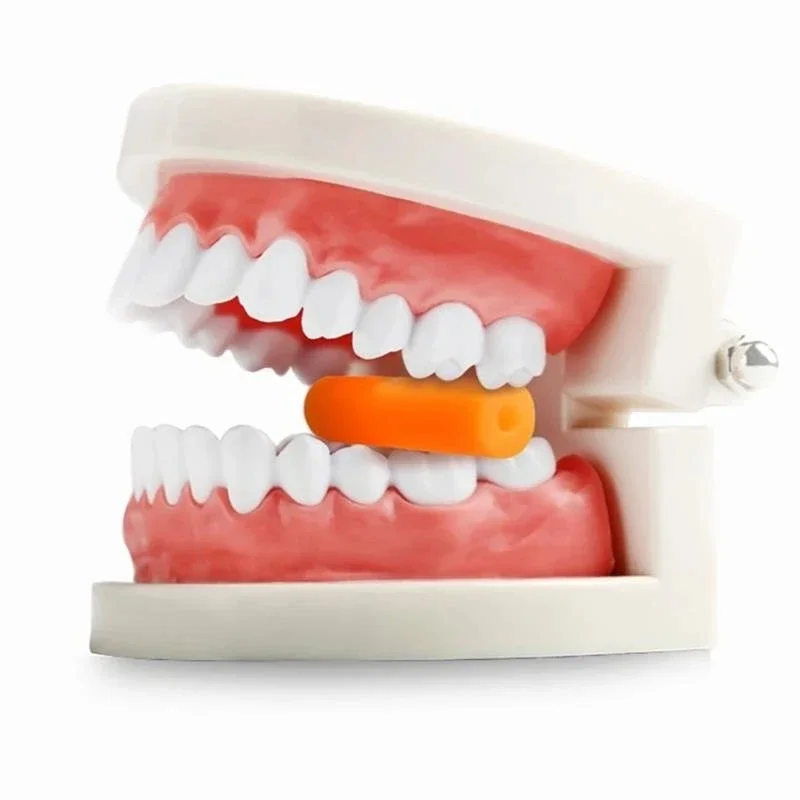 Conjunto de 10 vara ortodôntica para dentes, silicone, mastigar, cor, aleatória