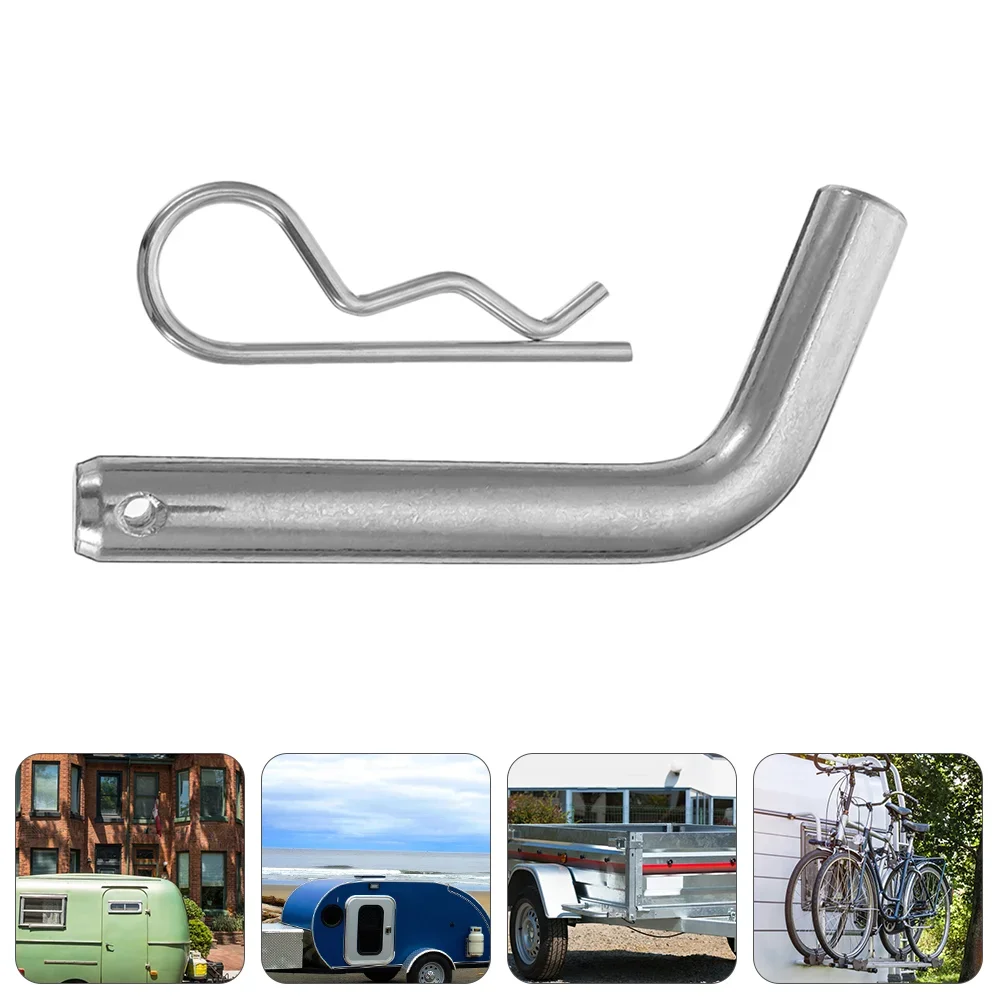 

5/8" Inch Trailer Hitch Pin And Clips For Receiver Towing Components Steel Zinc Plated Off-Road Trailer Parts Accessories