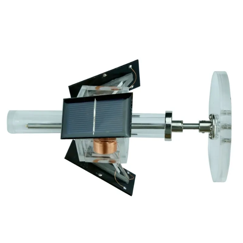 

Maglev solar motor, three-sided vertical brushless motor DIY creative men's gift