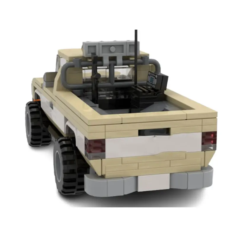 الجسيمات الصغيرة اللبنات MOC-160468 348 قطعة سيارة بناء لعبة ثلاثية الأبعاد نموذج هدية التعليمية لتقوم بها بنفسك حلية