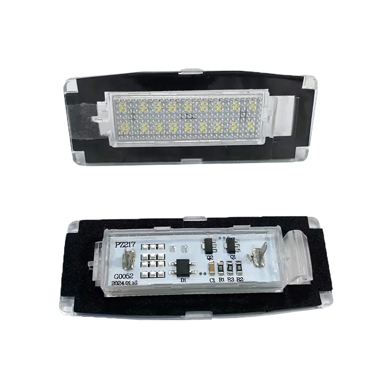 2X LED License Plate Light Tag Lamp For Maserati Ghibli III M157 2014-2020 673001401