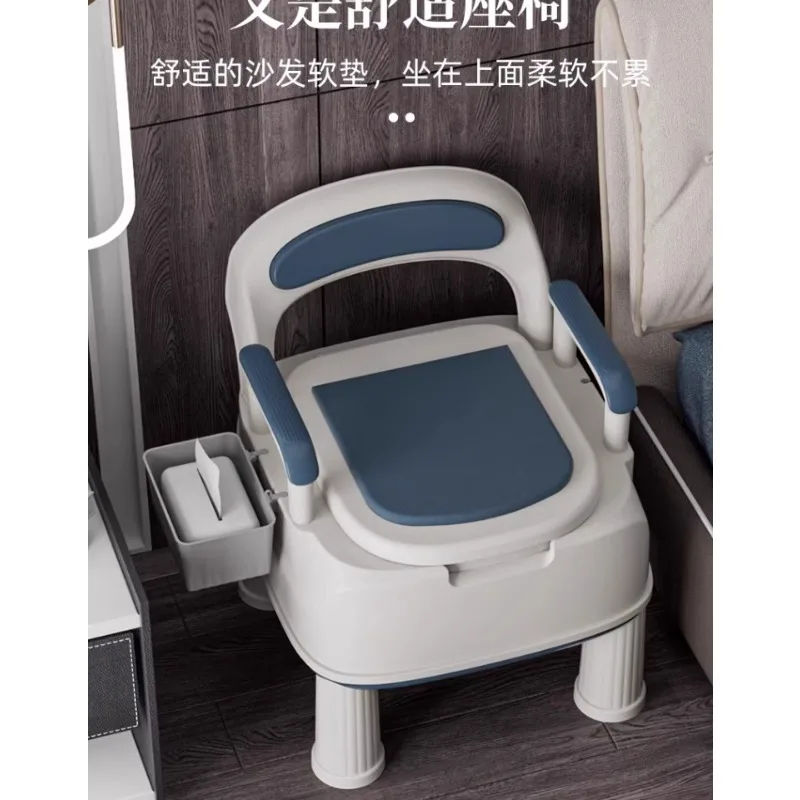 Elderly Potty Seat Household Toilet Movable Toilet Indoor Pregnant Women Adult