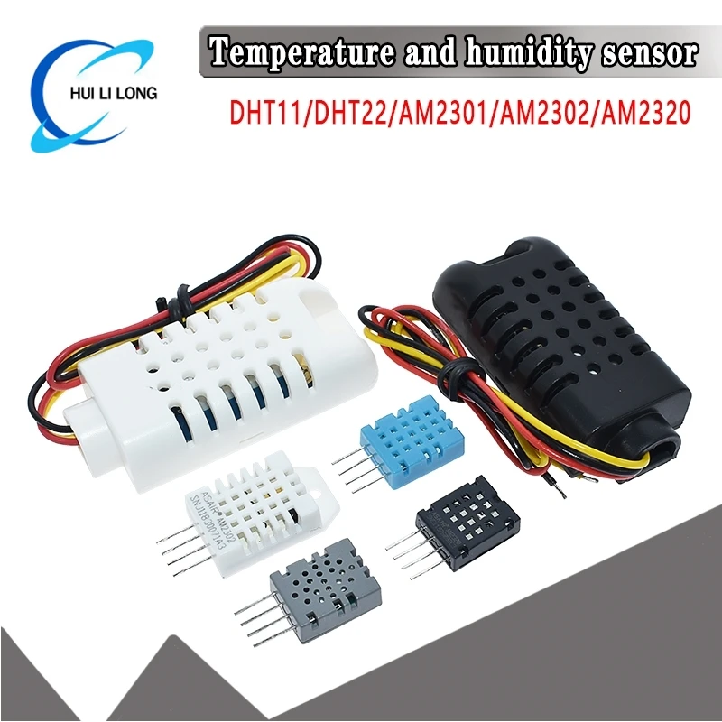 DHT11 DHT22 AM2302B AM2301 AM2320 Digital Temperature and Humidity Sensor AM2302 Temperature and Humidity Sensor For Arduino