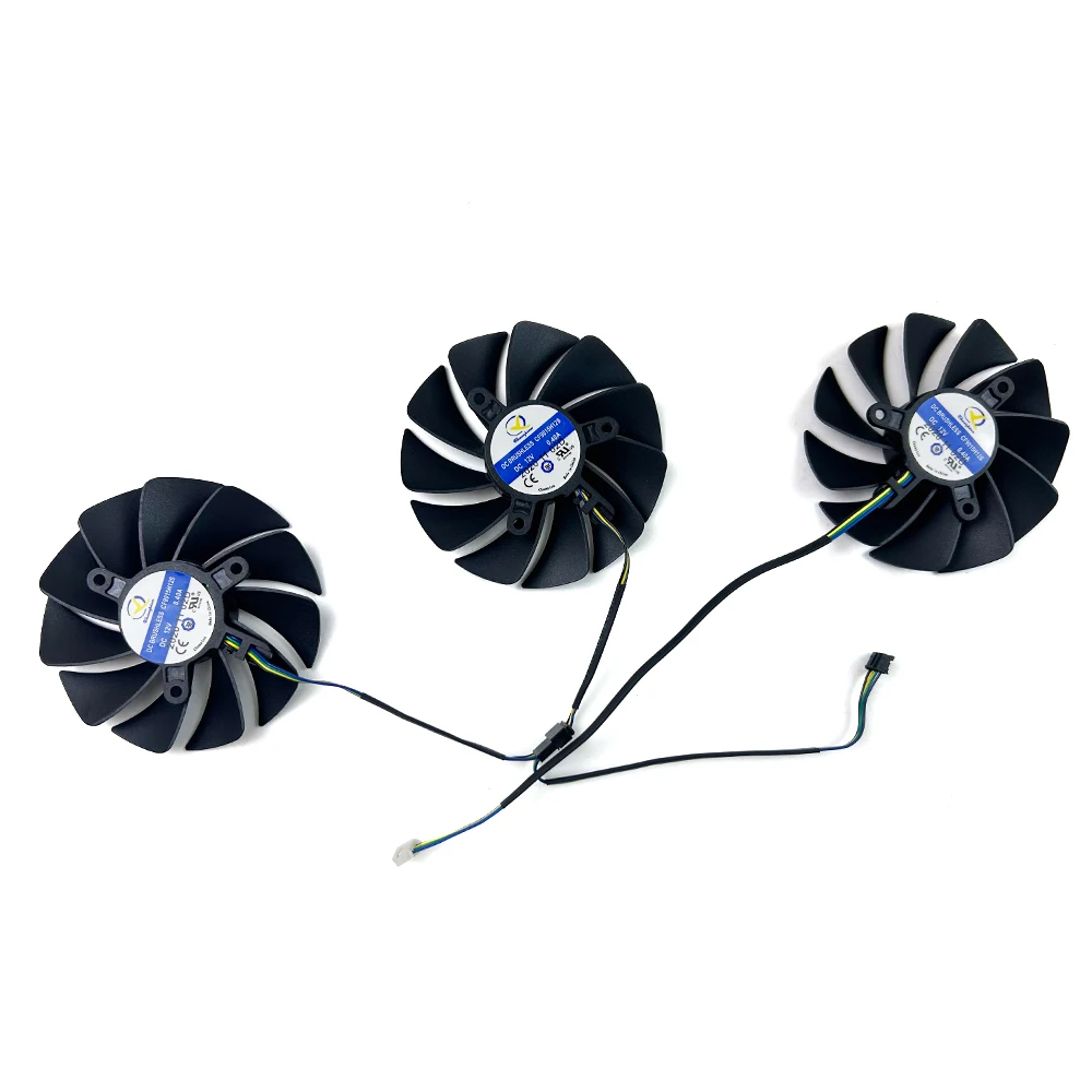 NEW Cooling Fan 90mm 4pin CF9015H12S RTX3080 3090 GPU FAN For ZOTAC RTX 3070Ti 3080 3080TI 3090 OC Trinity Video card Fans