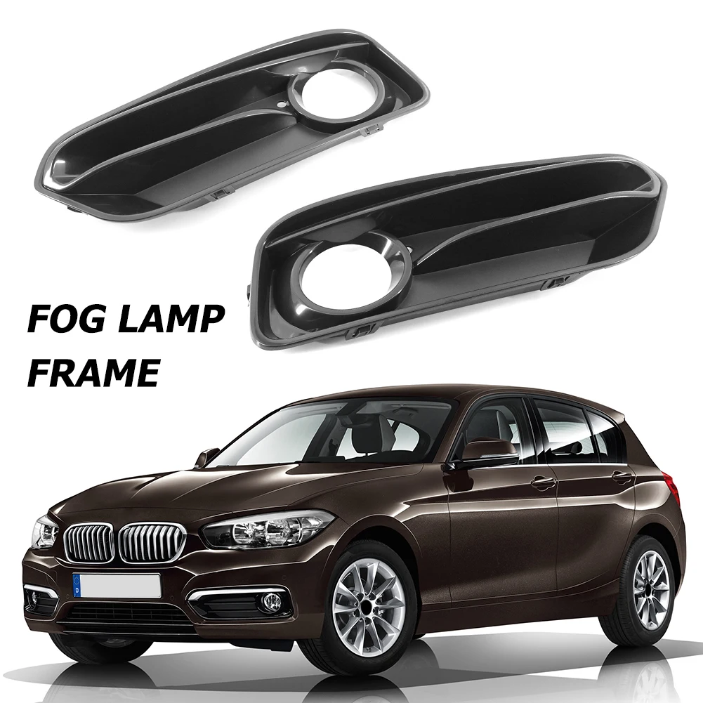 

Plastic Front Lower Bumper Grill Replacement Left Right Car Front Fog Light Cover Spare Parts for BMW 1 Series F20/F21 2015-2018