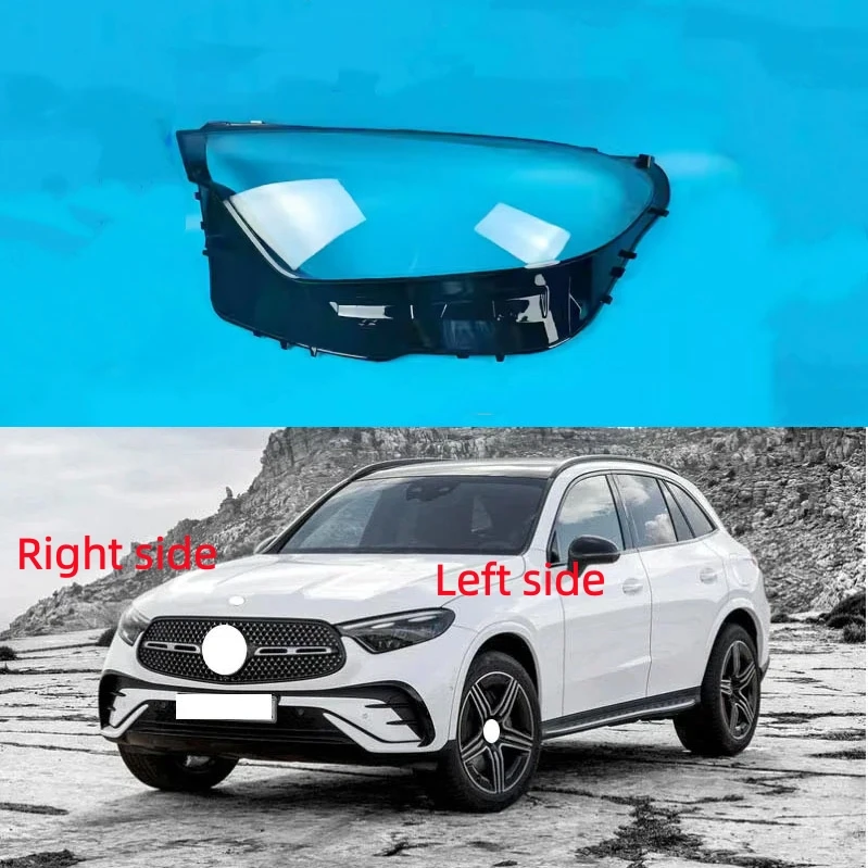 

For Mercedes-Benz GLC W254 2023 2024 2025 Car Headlight Shell Headlight Cover Headlamp Lens Headlight Glass Auto Shell Cover