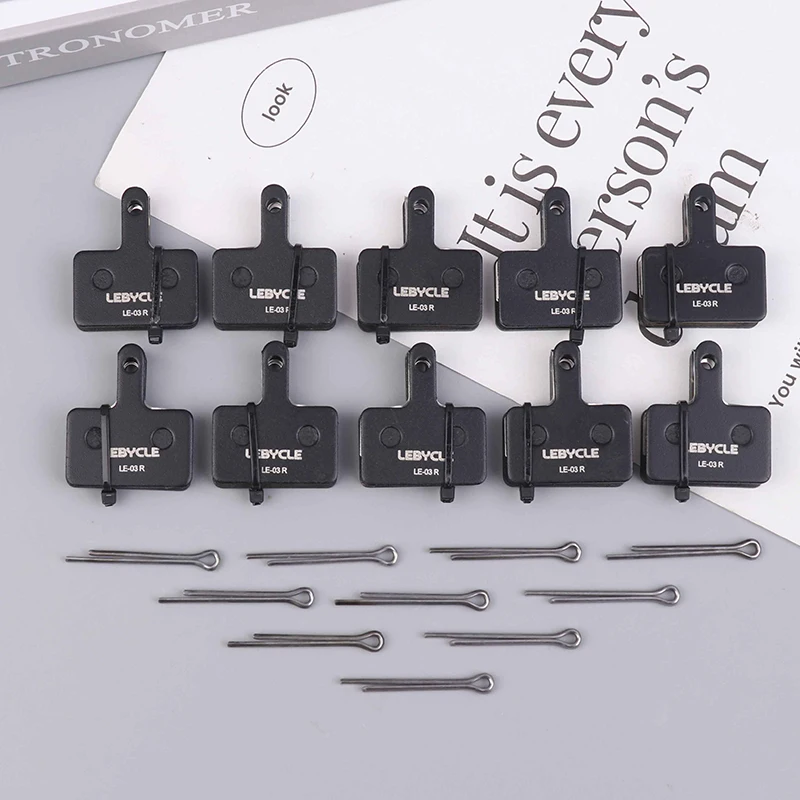 

4-10 Sets Resin Bike Brake Pads, Hydraulic Disc Brake Pads For LE-03P, Wear-Resistant Mountain Road Bike Pads
