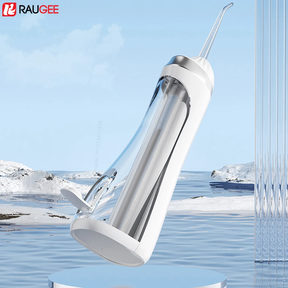 

Water Flosser Electric Oral Irrigator 200ML Teeth Whitening Tooth Cleaner 3 Modes Waterpulse for Teeth Mouth Washing Machine