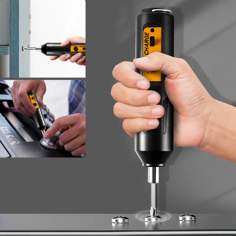 

Mini Electric Screwdriver USB Rechargeable Adjustment Power Dril Multi-function Disassembly Torque Repair Tools ﻿