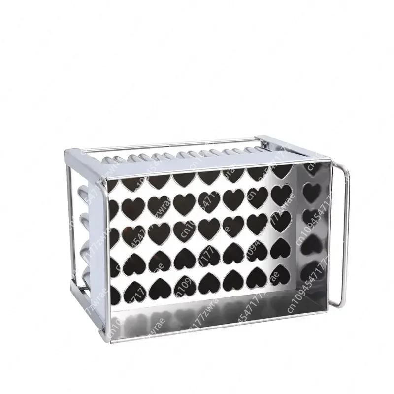 Commercial New Snack Maker 40 Cavities Stainless Steel 75ml Popsicle & Ice Cream Moulds Low Noise Fruit Yogurt