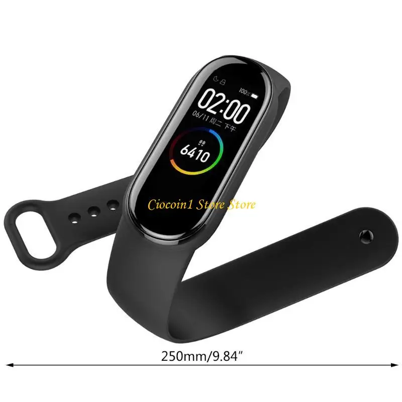 A3PC Sports Bracelets Soft Silicone Strap Belt Sweatproof for Mi Band 6 5 for Smart W