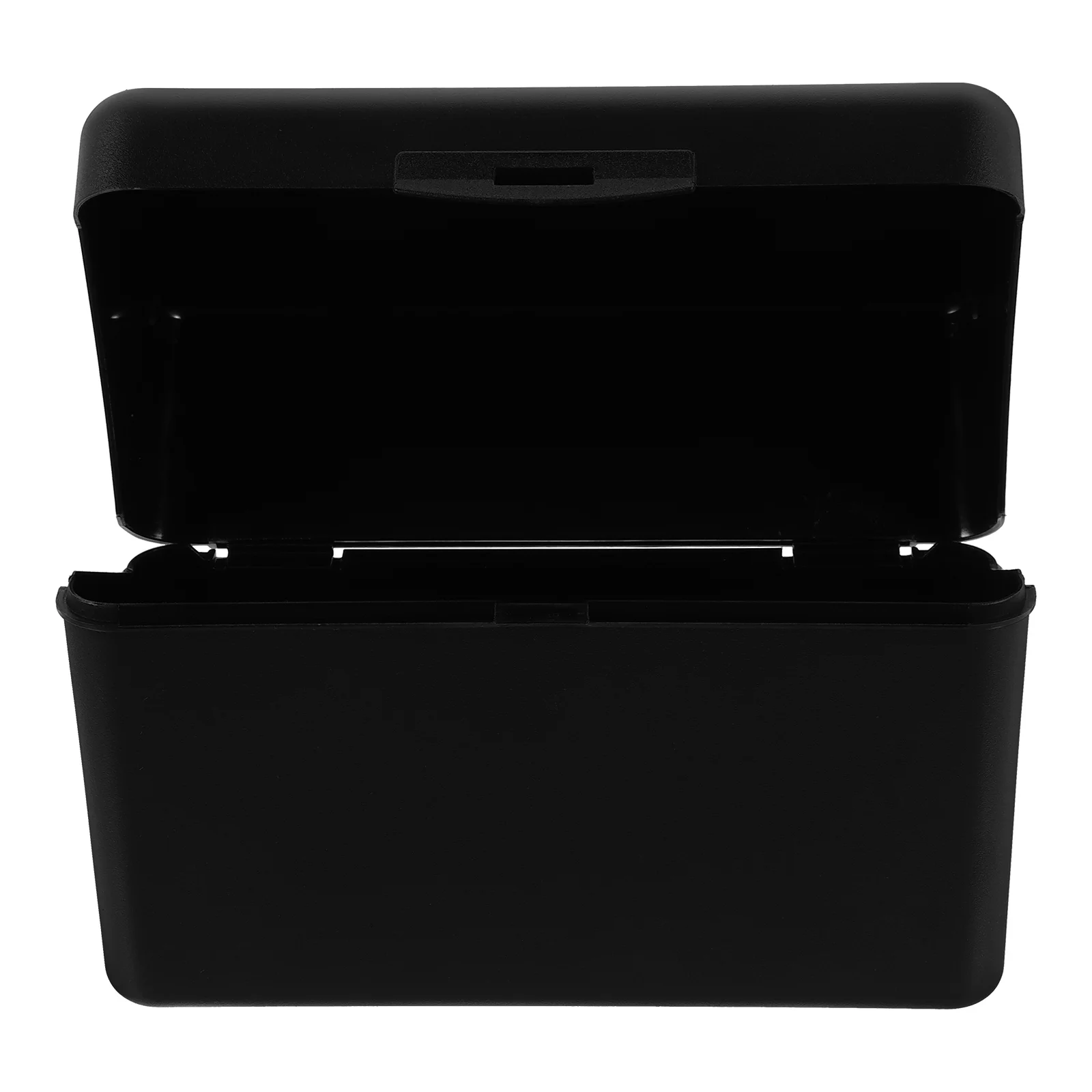 Sign Card Box Convenient Business Holder Vendor Booth Display Base Cards Plastic Storage Organizer Case Stand Pp Name