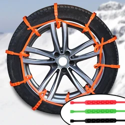 Universal Winter Anti-skid Chain Motorcycle Bicycle Tire Wheel Anti-skid Tie Outdoor Emergency Tire Snow Chains Accessories