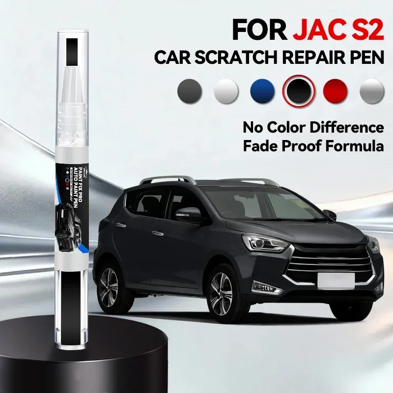 

Vehicle for Exclusive Use For JAC S2 2015-2020 S2 Paint Repair Pen Touch Up Scratch Remover DIY Auto Accessories Black White O