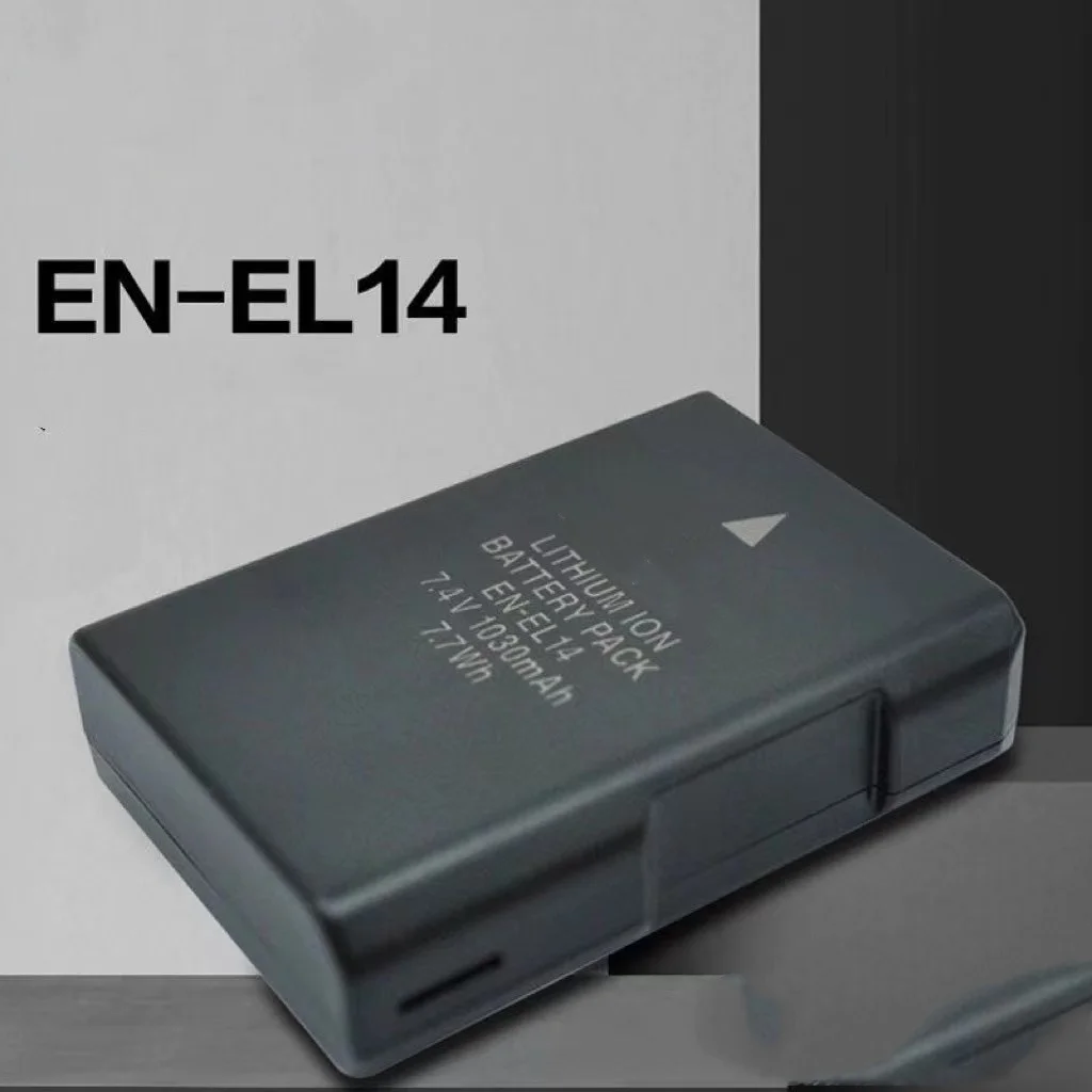 Original EN-EL14 ENEL14  EL14 Camera Battery For Nikon D5500 D5300 D5200 D3200 D3300 D5100 P7800 P7700 P7100 P7000 MH-24 Charger