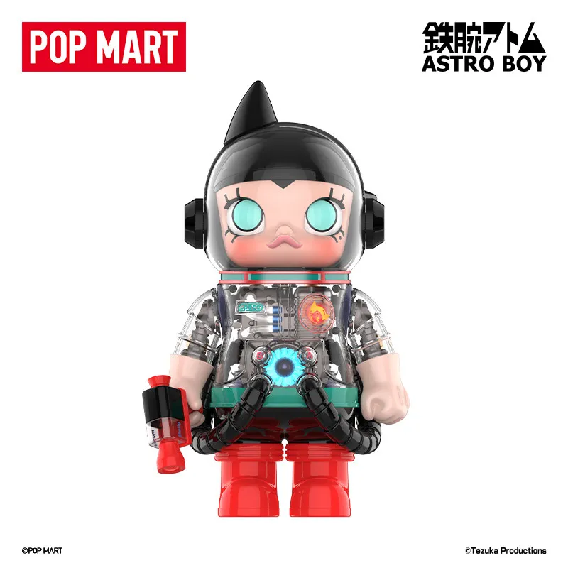 Коллекционная фигурка POP MART Mega Space Molly 400 Astro Boy декор для рабочего стола художественное украшение креативный подарок взрослых коллекционеров