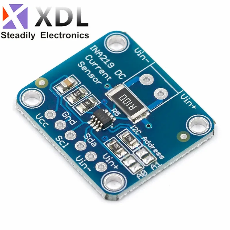 INA219 I2C Zero Drift Bi-directional Current Power Supply Sensor Breakout Monitoring Module