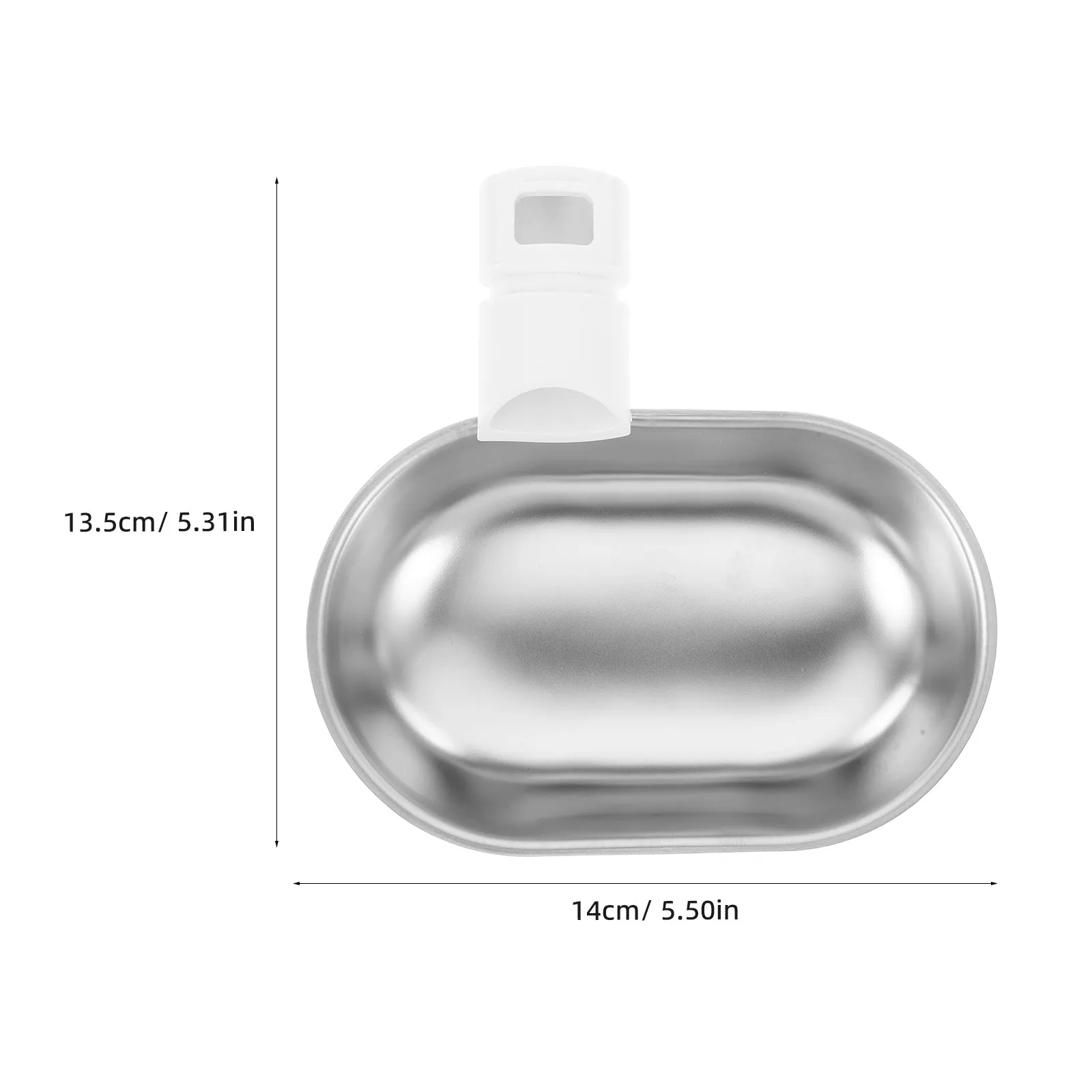 Dog Bowls Pet Water Dispenser Animal Fountain Cat for Indoor Cats Containers Drinking Feeding Accessories Silver Anti Spill