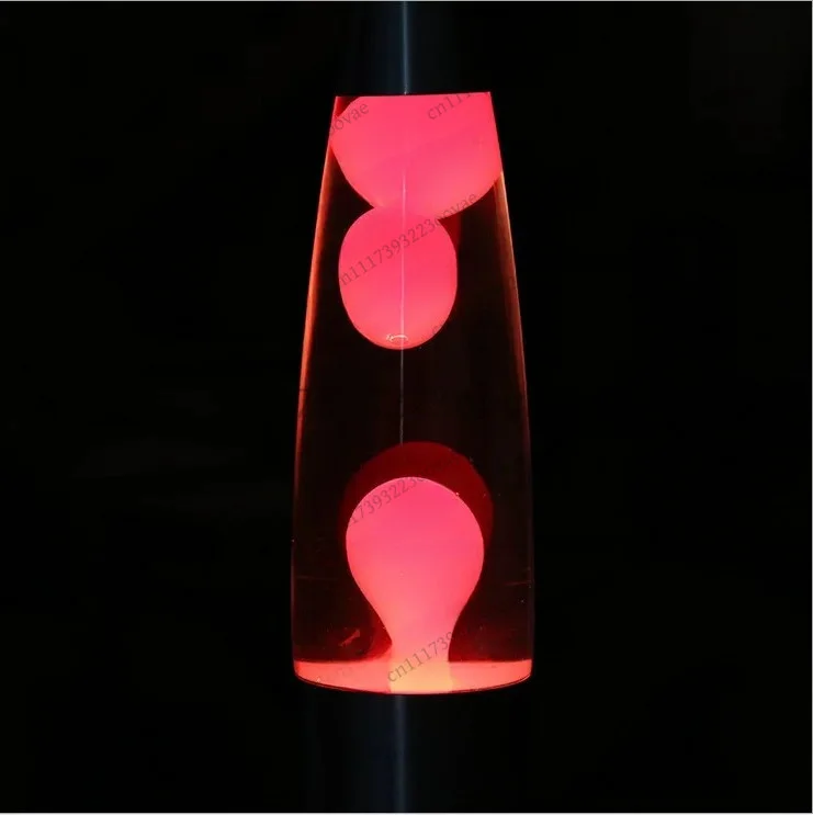 Df European Standard Metal Base Wax Lamp, Creative Jellyfish Volcanic Lava Lamp, Home Decor Light