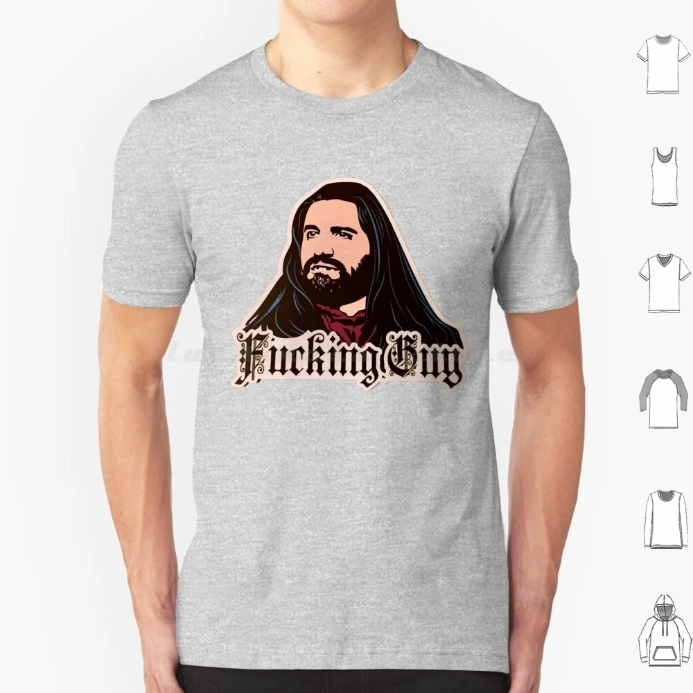 Was wir in den Schatten tun Vinyl Aufkleber oder Magnet Nandor , F , C , King Guy T-Shirt 6xl Baumwolle cool T-Shirt, was wir in Schatten tun