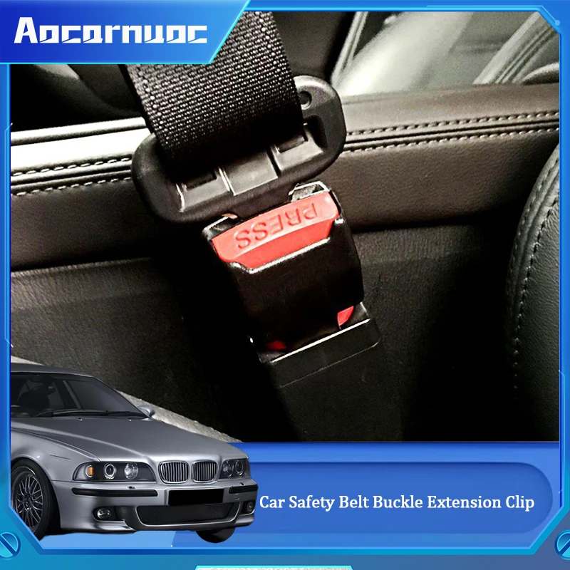 

For BMW 5 Series E39 Sedan Touring 1995-2003 Car Safety Belt Buckle Extension Clip Safety Belt Buckle Extender Tool Accessory