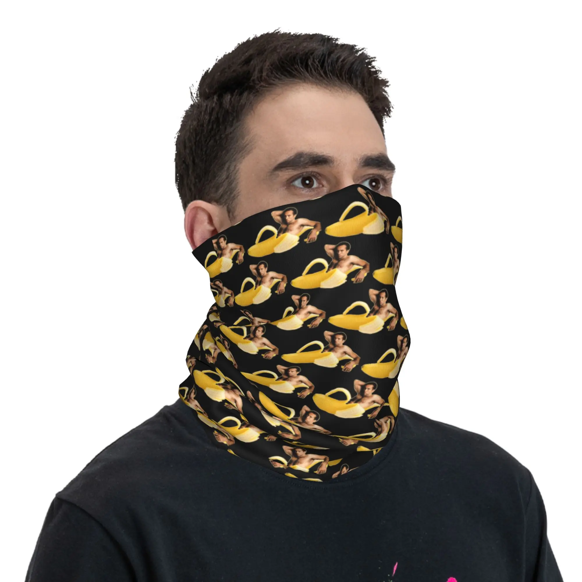 Vintage nicolas em banana bandana inverno pescoço mais quente feminino à prova de vento envoltório rosto cachecol para caminhadas gaiter bandana