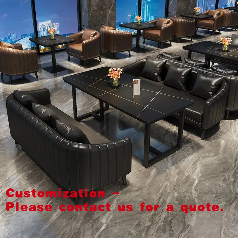 

Customize.Modern Solid Surface Dining Table and Chairs Set Western Restaurant Dining Room Furniture