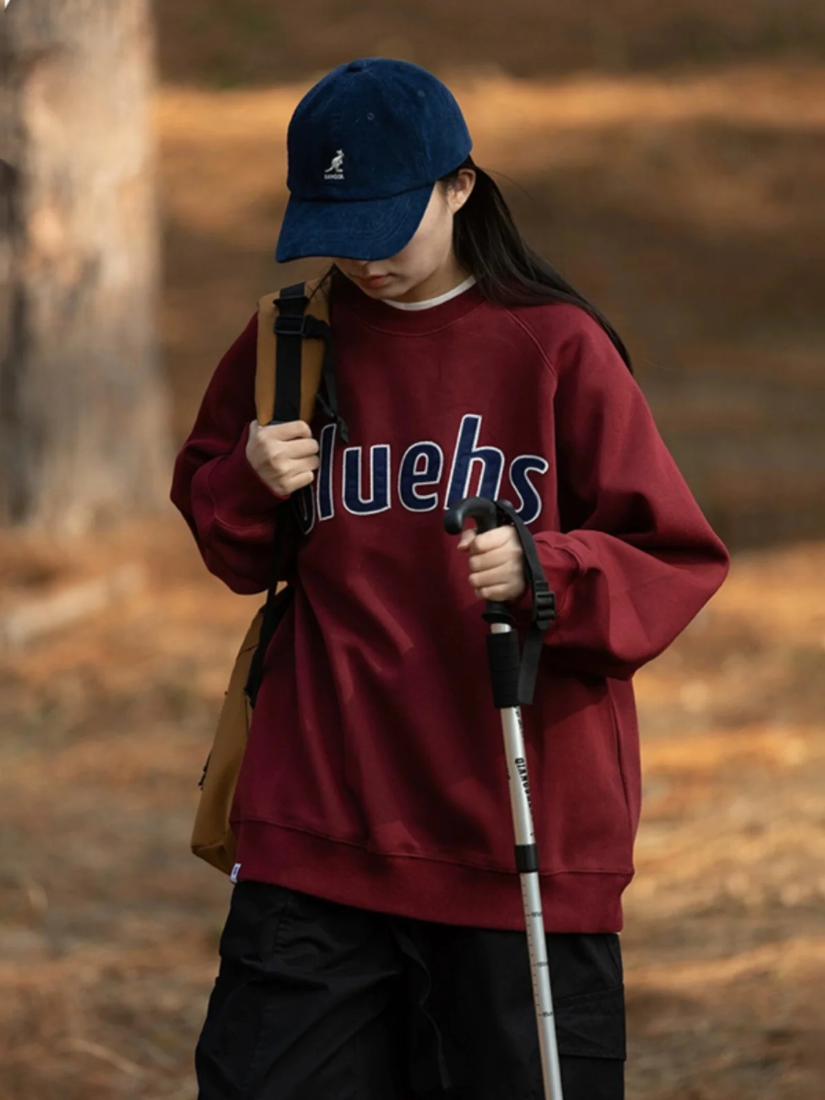 

Новинка 2023 года: Мужской свитшот в стиле ретро с круглым вырезом, вышивкой и буквенными нашивками, модный повседневный плотный универсальный топ